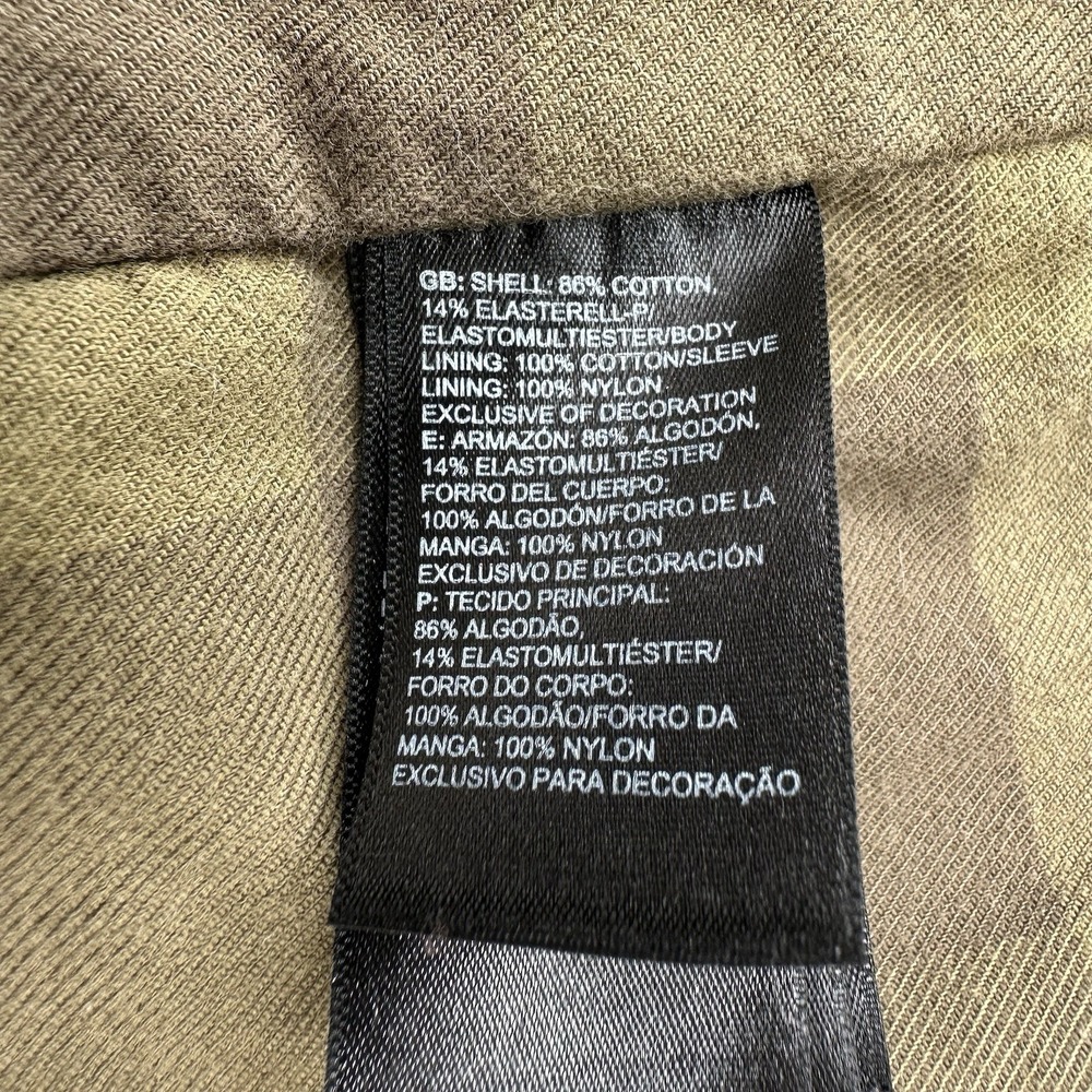 The North Face‎ Women's Size XS Field Jacket Army Green Stretch Utility Pockets - Picture 8 of 8